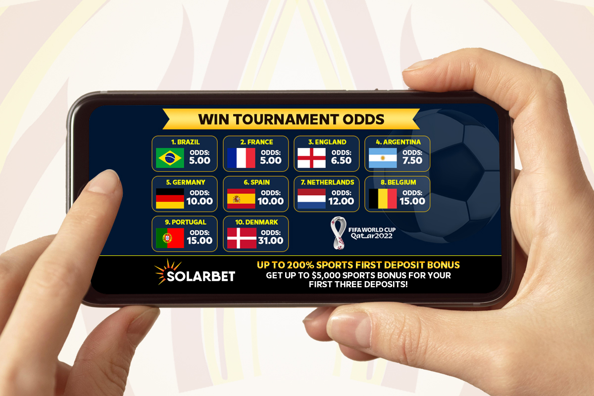 world cup betting odds 2022